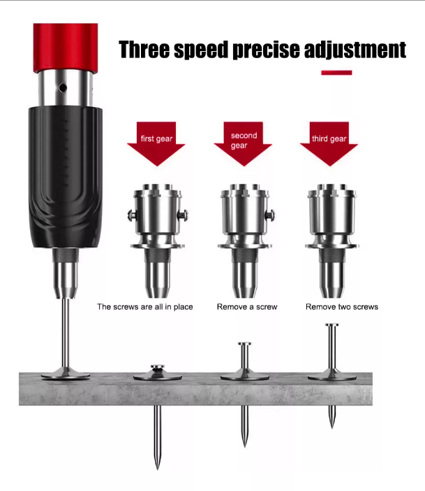 Miniatura 6 de Pistola Clavos Acero Neumática Clavadora